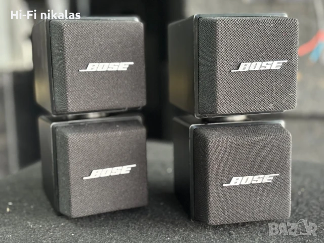 стерео тонколони съраунд BOSE ACOUSTIMASS CUBE SYSTEM AM-5, снимка 8 - Тонколони - 50904561