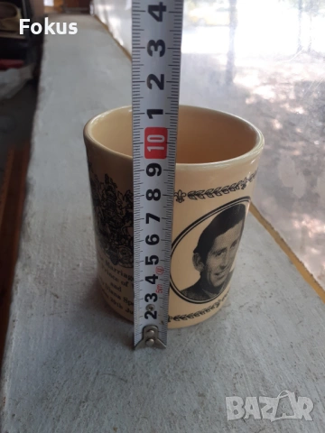 Английска колекционерска чаша порцелан Чарлз и Даяна, снимка 6 - Антикварни и старинни предмети - 53370014