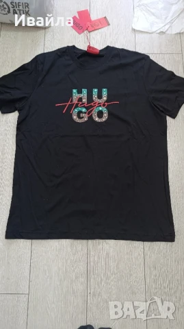 Hugo нова тениска с щампа нов модел, снимка 6 - Тениски - 50923010