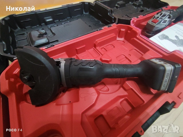 За части/ремонт!3 бр. Акумулаторен ъглошлайф Parkside , снимка 5 - Други инструменти - 54142371