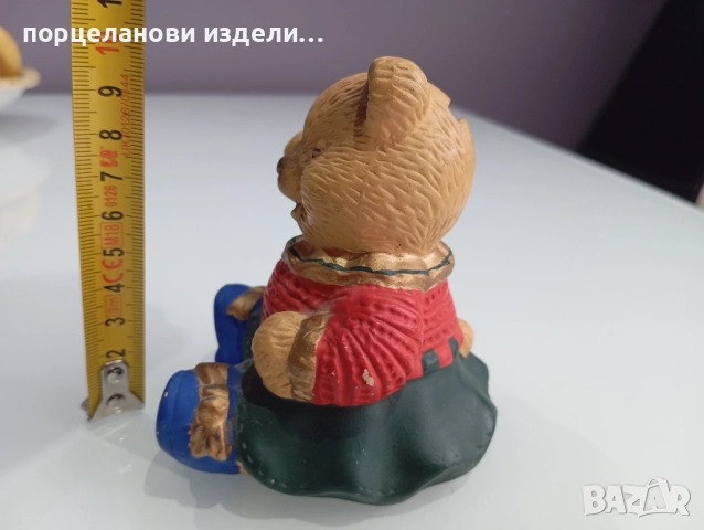 Стара касичка мече керамика, снимка 3 - Антикварни и старинни предмети - 52690136