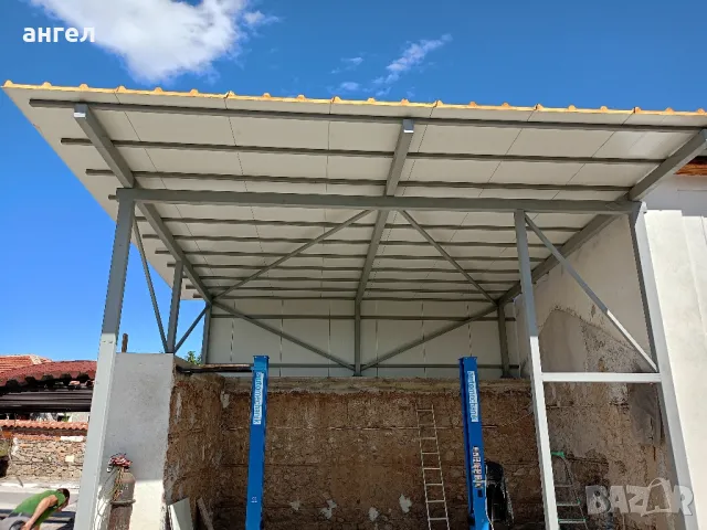 Гаражи навеси автомивки врати огради и други метални конструкции , снимка 13 - Други услуги - 47844027