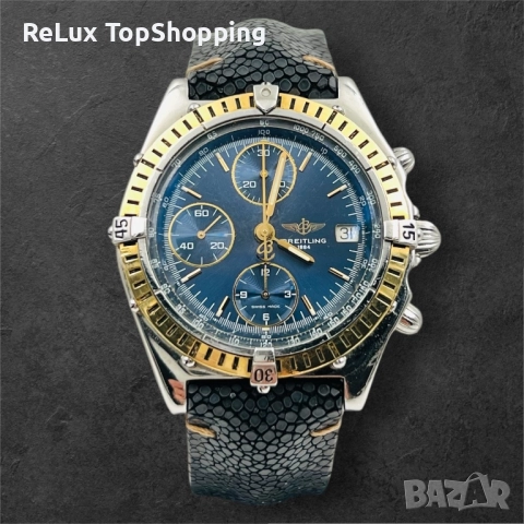 Breitling Chronomat – Steel & 18k Gold Bezel, 39 мм, Automatic 7750