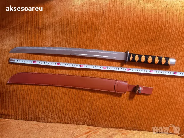 Тренировъчен меч катана за декорация и украса на дома двора декоративни оръжия аксесоари защитни, снимка 14 - Декорация за дома - 48614773