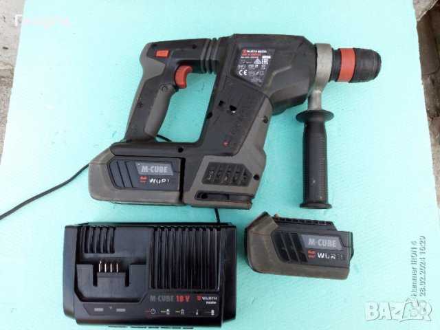 WURTH 18V M-CUBE Brushless Перфоратор/Къртач , снимка 2 - Перфоратори - 44514629