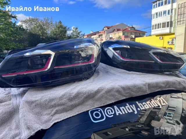 LED динамични фарове за Golf 6 VI , снимка 13 - Аксесоари и консумативи - 50445618