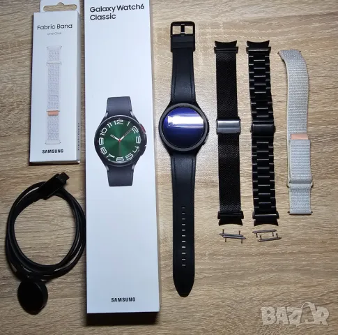 Смарт часовник Samsung Galaxy Watch 6 Classic 47 mm в ГАРАНЦИЯ, снимка 3 - Смарт часовници - 48786608