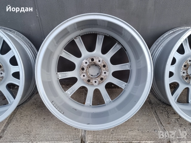 ОРИГИНАЛНИ джанти 18' цола 5x120 ET 30 БМВ / BMW F10 F11 F25 E90 E91, снимка 16 - Гуми и джанти - 52404639