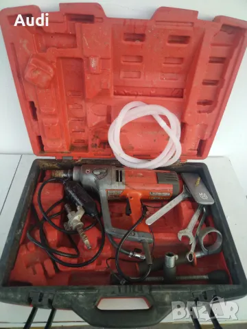 Диамантени разпробивна машина за боркорони HUSKQVARNA DM 230 Има забележка в патронника! , снимка 2 - Бормашини - 48887886