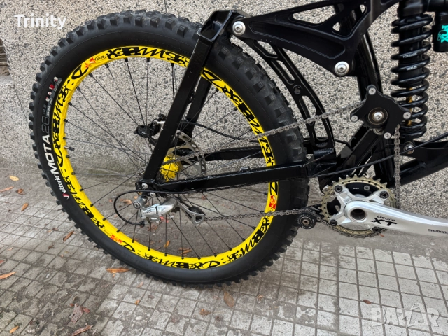 K9INE DH001-S 26''/Marzocchi 380 C2R2 Titanium/FOX DHX2/велосипед DH, снимка 11 - Велосипеди - 52451192