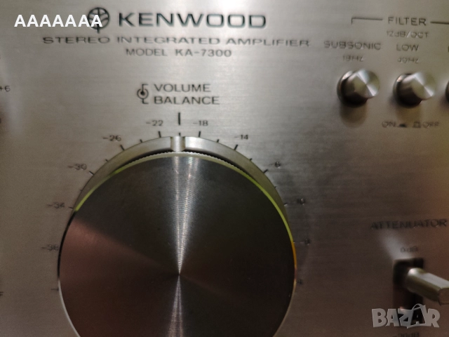 KENWOOD KA-7300, снимка 11 - Ресийвъри, усилватели, смесителни пултове - 52370431