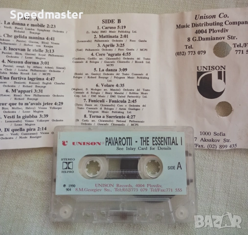 Pavarotti - The Essential, снимка 2 - Аудио касети - 51452578