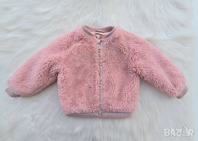 Детско пухено яке 9-12 месеца , снимка 5 - Бебешки якета и елеци - 54014821