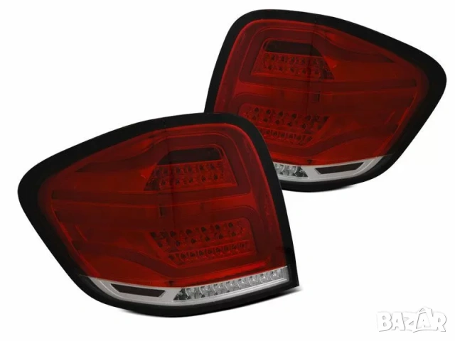 LED Стопове за Mercedes ML W164 (2005-2008) – Комплект Ляв + Десен Без Грешки, снимка 2 - Аксесоари и консумативи - 53968900