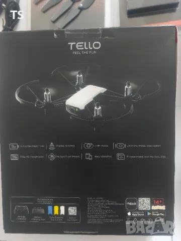 Дрон Tello комплект , снимка 8 - Дронове и аксесоари - 50346265