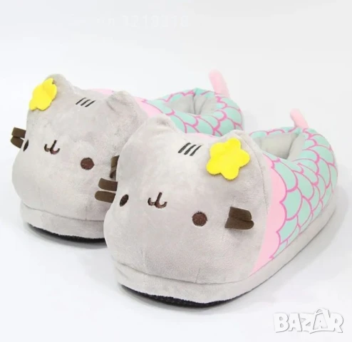 Чехли Pusheen cat 35-43 номер, снимка 4 - Чехли - 50507804