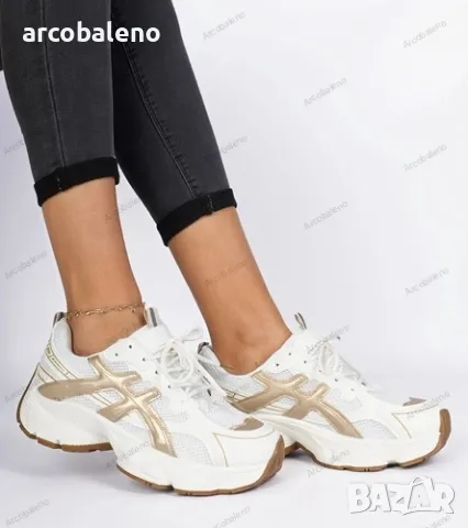 Дамски маратонки с масивна подметка Enos, 2цвята , снимка 8 - Маратонки - 49260638