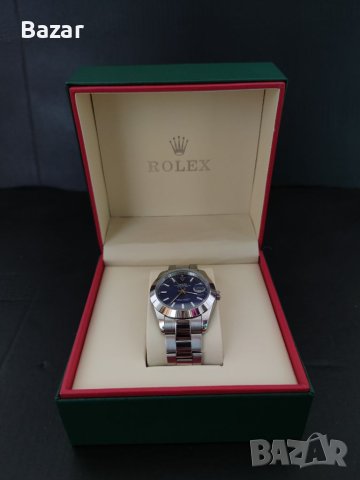 Rolex Oyster Perpetual Datejust Blue Механичен - Работи Без Батерии , снимка 9 - Луксозни - 40513467