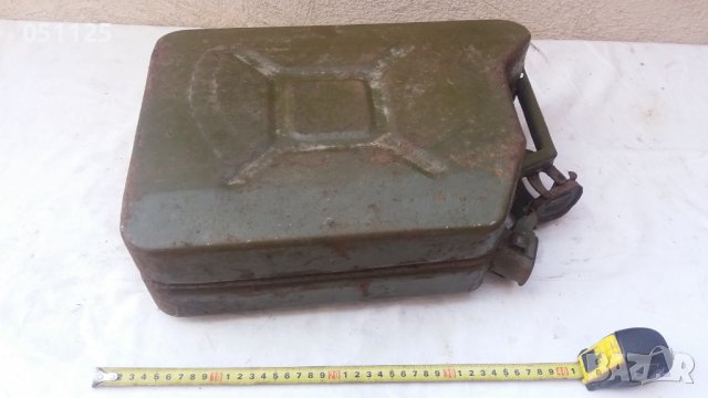 военна метална туба за горово 10 литра , снимка 13 - Антикварни и старинни предмети - 38430021