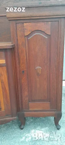Шкаф антикварен масив №176, снимка 5 - Шкафове - 56005364