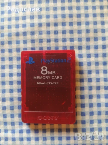 оригинална японска памет карта Сони за плейстейшън 2, снимка 3 - PlayStation конзоли - 51410572