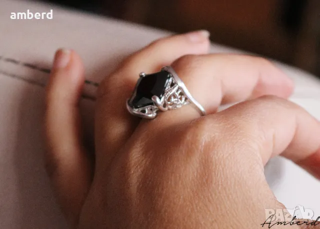 Уникален сребърен  пръстен - модел R051, снимка 2 - Пръстени - 48375069