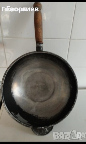 Големи бакърени котли-2 бр. УОК тиган., снимка 7 - Съдове за готвене - 50140519