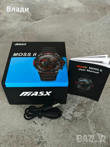 Смарт часовник MASX MOSS , снимка 10 - Смарт гривни - 49308913