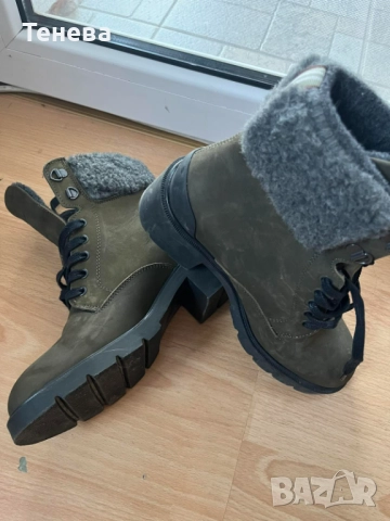 Зимни дамски боти велур, снимка 6 - Дамски боти - 52231777