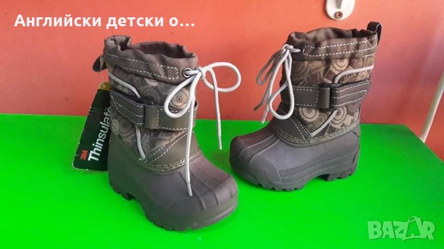 Английски детски апрески-M&S, снимка 2 - Детски боти и ботуши - 30755219