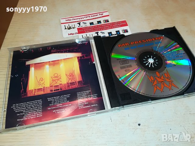 MR.PRESIDENT-CD 0909221548, снимка 2 - CD дискове - 37950722
