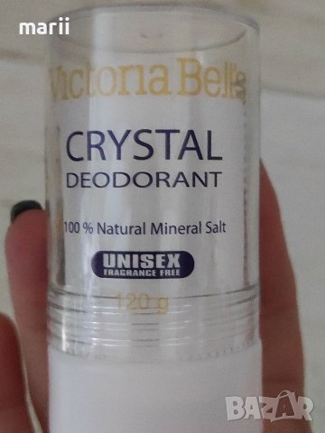 Кристален дезодорант Victoria Bell’s, снимка 1 - Дезодоранти - 38792705