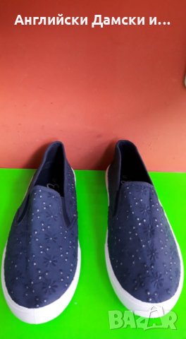 Английски дамски кецки-2 цвята, снимка 3 - Кецове - 29526328