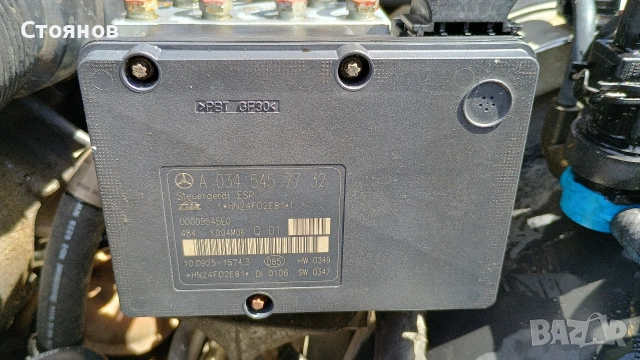 ABS module за Mercedes CLK W209 ✓ A0345457732, снимка 2 - Части - 54340361
