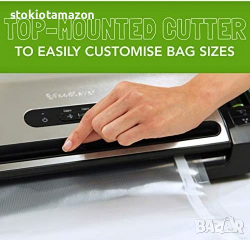 Уред за вакуумиране FoodSaver FFS017X, 28 см, Функция мариниране, Сребрист/Черен, снимка 4 - Други - 38105797