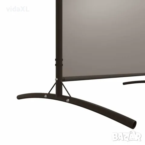 vidaXL Параван за стая, 2 панела, антрацит, 348x180 cм, текстил, снимка 6 - Паравани - 56147207