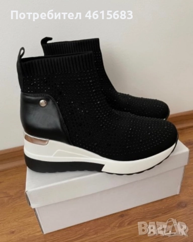 Нови дамски кецове тип чорап, снимка 3 - Дамски ежедневни обувки - 51966996