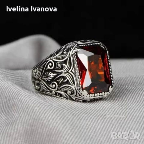 Уникален мъжки пръстен , снимка 2 - Пръстени - 51888867