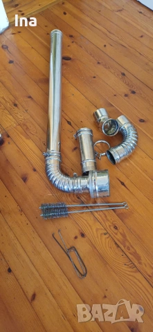 Използвана пелетна камина с водна риза за отопление - Commo 21, марка Alfa Plam, с мощност 21 kW., снимка 9 - Други стоки за дома - 54125328