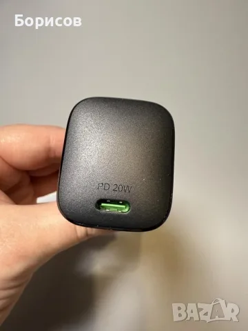 ЧИСТО НОВО КОМПАКТНО БЪРЗО ЗАРЯДНО TRONIC-20W,TYPE C, снимка 5 - Оригинални зарядни - 55896866