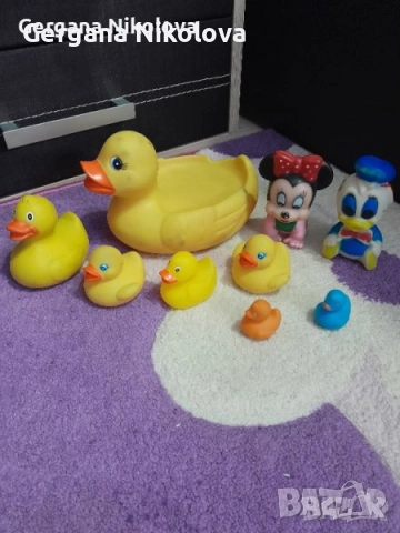 Аквариум с рибки музикален,гумени патета и играчки за плажа, снимка 6 - Музикални играчки - 42249233