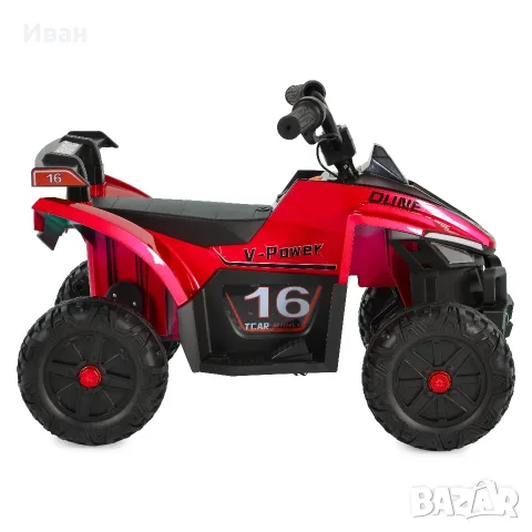 ТОП ЦЕНА!НОВО!Акумулаторно ATV/бъги Dune RED с 12 V батерия,USB,потегляне чрез ръкохватка, снимка 3 - Детски велосипеди, триколки и коли - 55808972