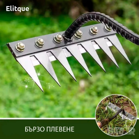 Многофункционален градински инструмент за поддръжка на почвата, снимка 7 - Други инструменти - 53326455