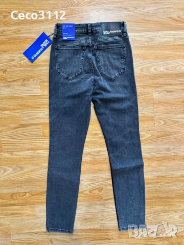 KARL LAGERFELD нови дамски дънки Skinny fit с висока талия, снимка 3 - Дънки - 53081858
