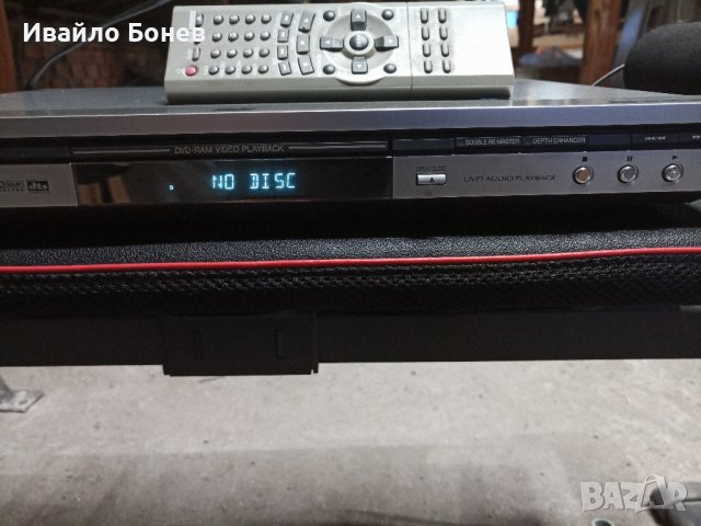  DVD Cd player Panasonic Dvd- s75, снимка 7 - Плейъри, домашно кино, прожектори - 39905590