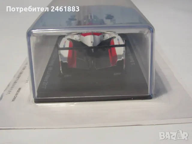 1/43 Spark Toyota TS050 Hybrid #8 8th 24h LeMans 2017 Buemi, Davidson, Nakajima, снимка 3 - Колекции - 50096187