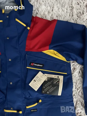 BERGHAUS-мъжко водоустойчиво яке размер М, чисто ново с етикети, снимка 5 - Якета - 56049711