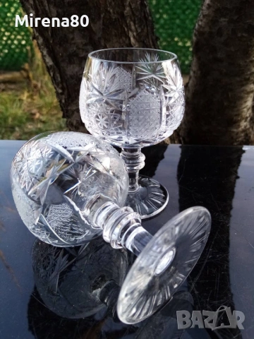 * Ропотамо * - кристален сервиз за коняк, снимка 6 - Сервизи - 54126047