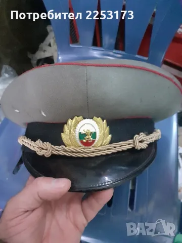 Соц.фуражка на ЗРВ воиски и Черна морска фуражка