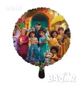 3 вида Енканто Encanto кръгъл фолио фолиев балон хелий или въздух парти рожден ден, снимка 3 - Други - 37675699